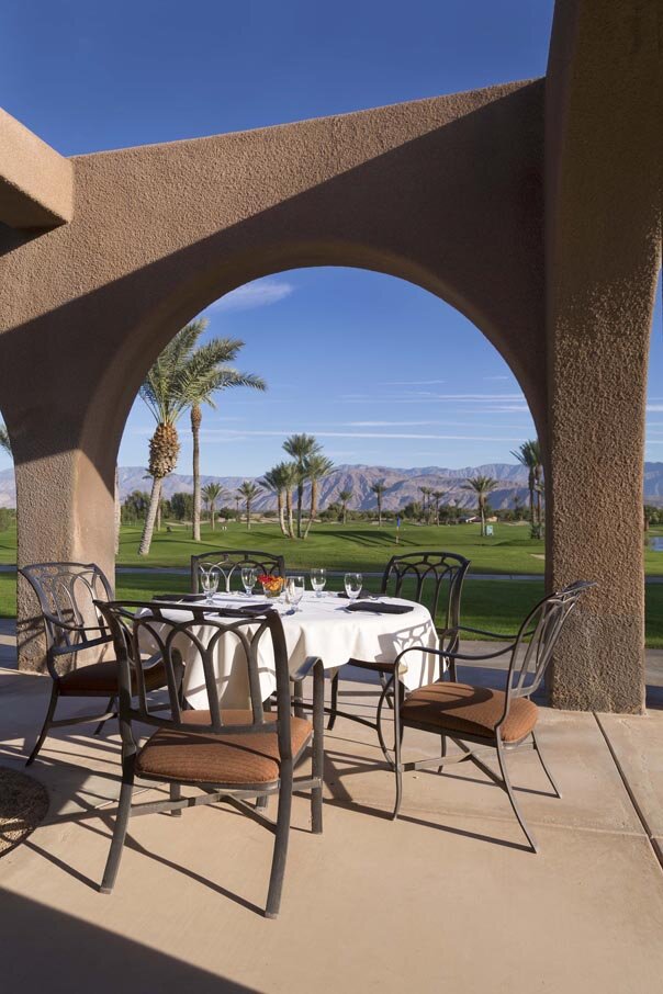 Outdoor Dining at The Arches Restaurant