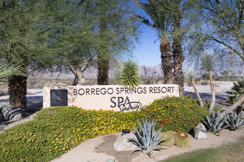 Borrego Springs Resort Entryway