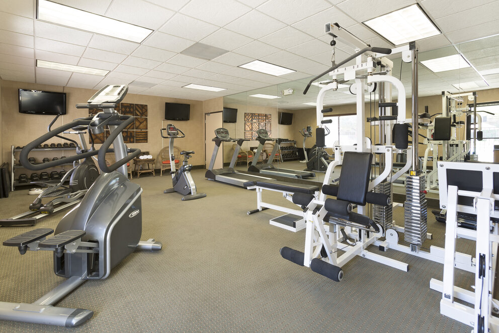Fitness equipment at Borrego Springs Resort and Spa gym