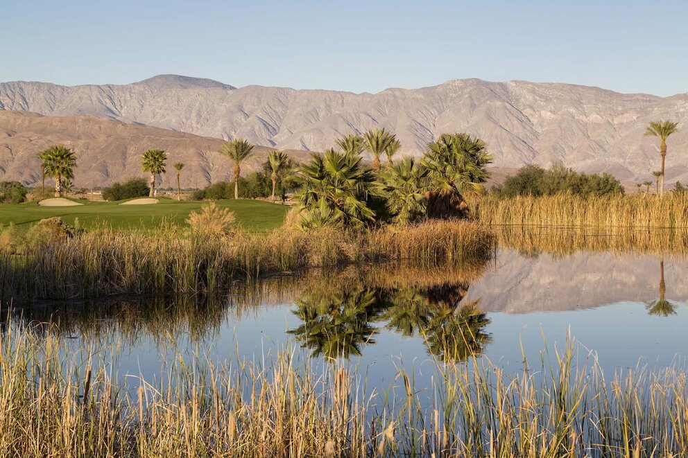 Scenic View on Borrego Springs Resort's Pond
