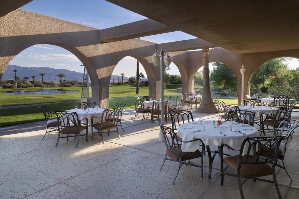 Patio Dining at Borrego Springs Resort