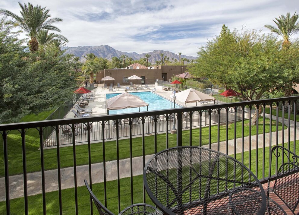 borrego springs Hotel Room Balcony